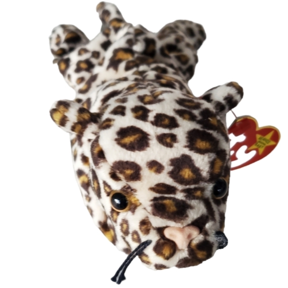 FRECKLES NWT Ty Beanie Babies The Leopard
